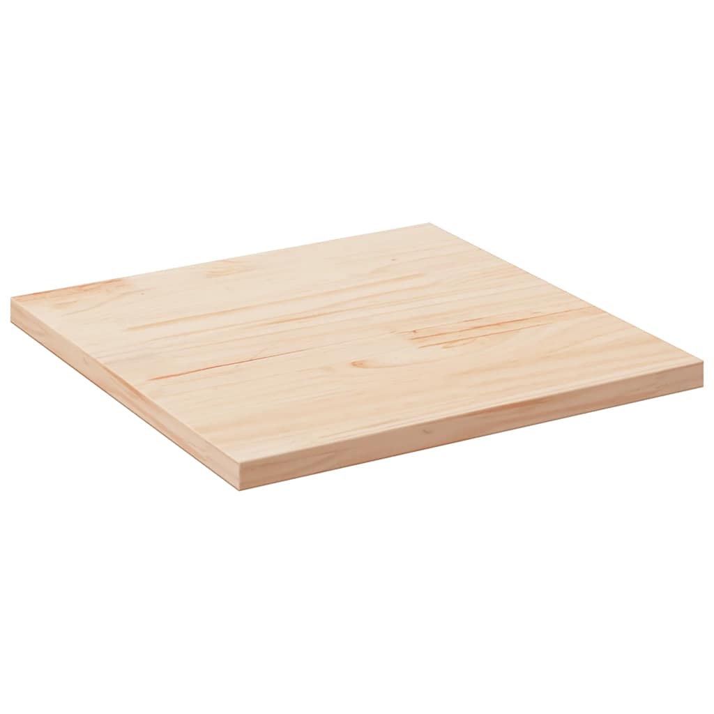 Ploča stola 70x70x2,5 cm Masivno drvo Bor Kvadratna