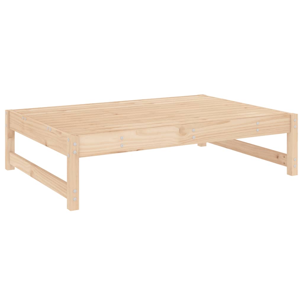 Vrtni tabure 120 x 80 cm od masivne borovine