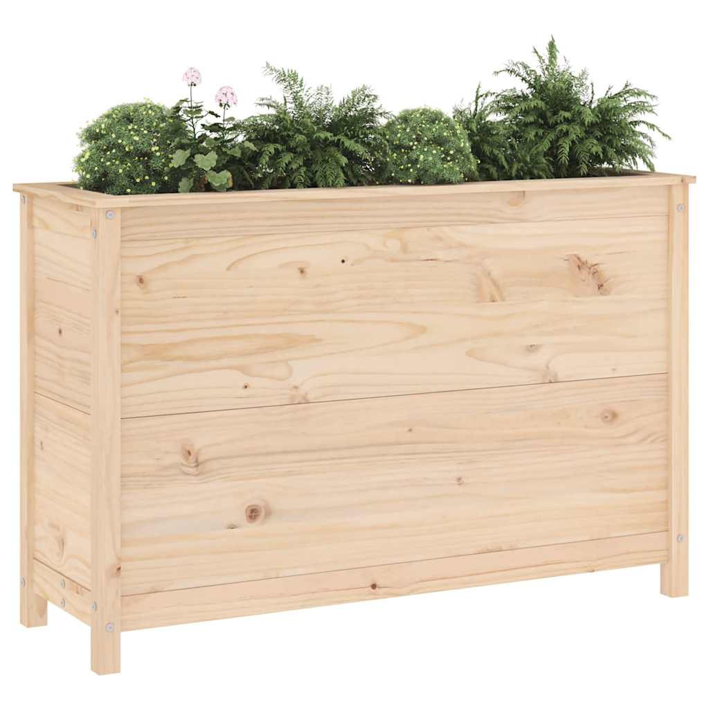 Povišena vrtna gredica 119,5 x 40 x 78 cm od masivne borovine