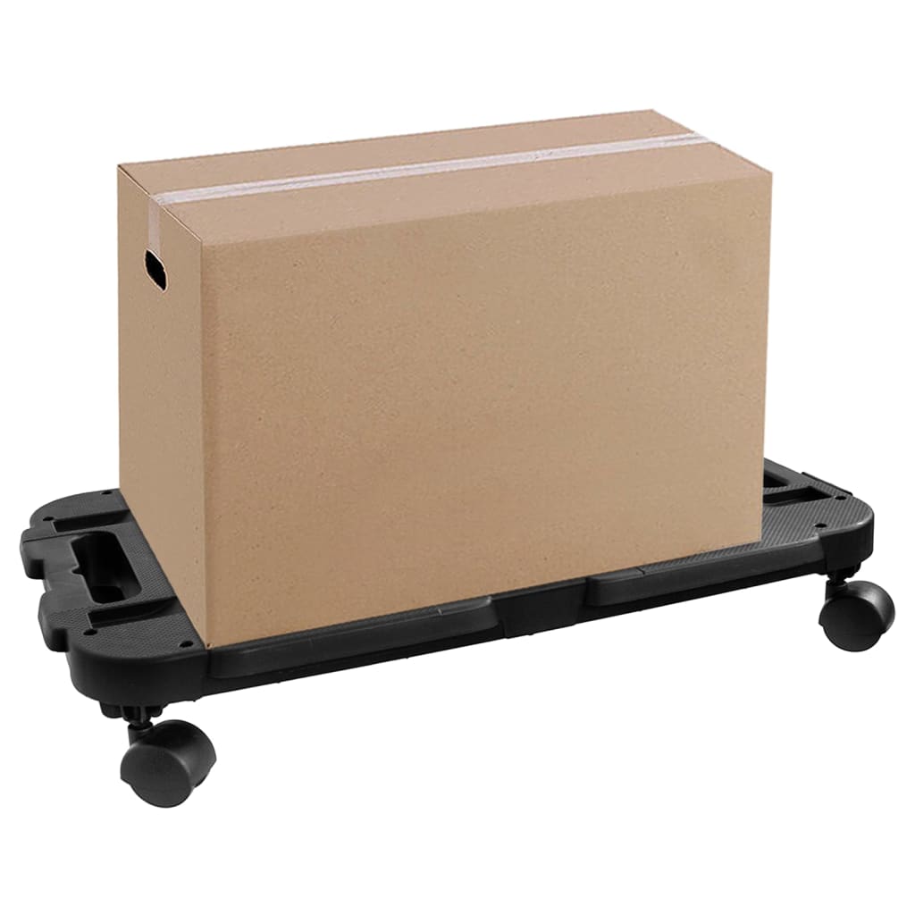Transportna kolica Crna polipropilen 200 kg