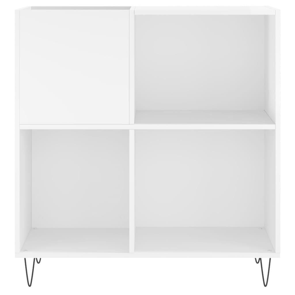Ormarić za ploče sjajni bijeli 84,5x38x89 cm konstruirano drvo