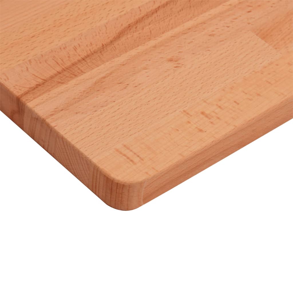 Stolna ploča 70 x 70 x 2,5 cm četvrtasta od masivne bukovine