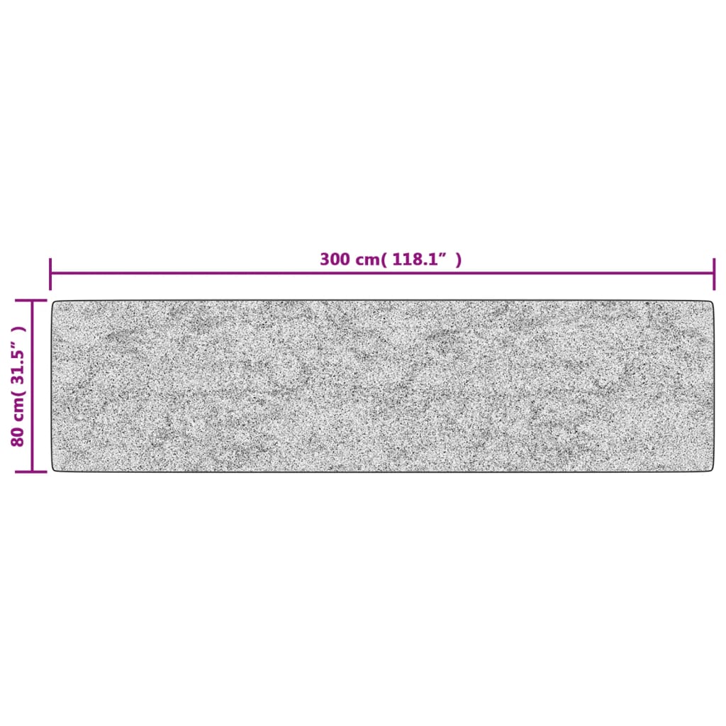 Perivi tepih raznobojni 80 x 300 cm