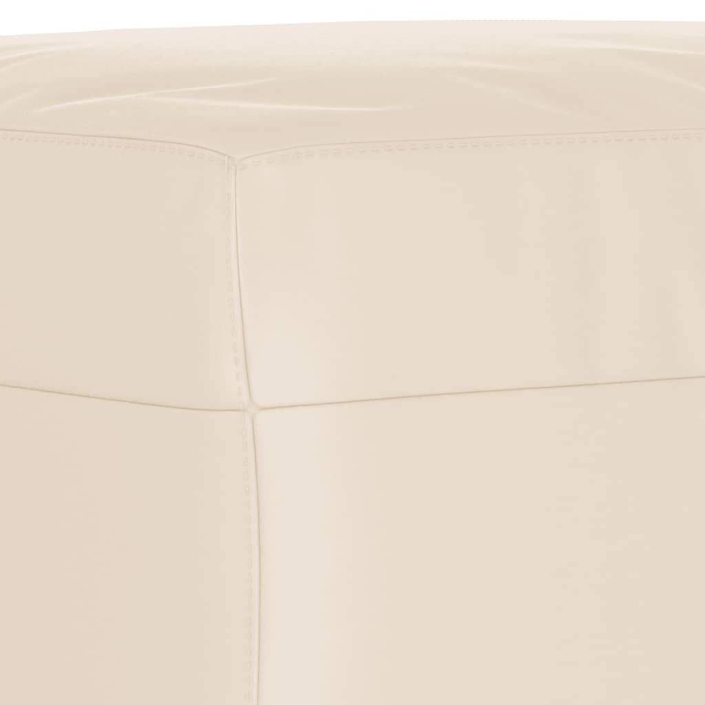 3-dijelni set sofa s jastucima bež tkanina od mikrovlakana