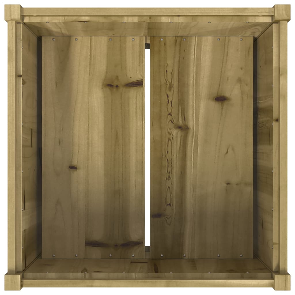 Vrtna sadilica 70 x 70 x 70 cm od impregnirane borovine