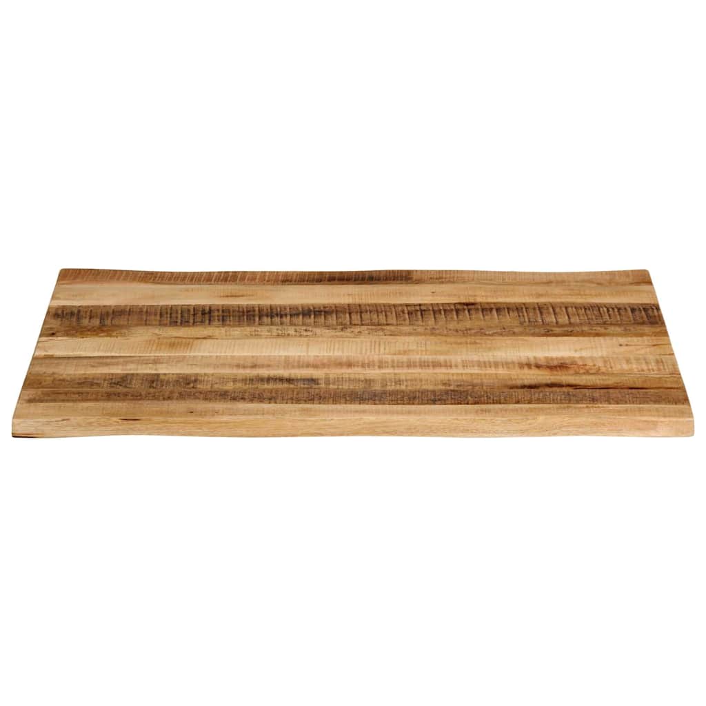 Ploča stola s prirodnim rubom 100x80x3,8 cm Masivno drvo, neobrađeni mango