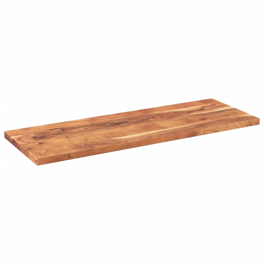 Stolna ploča 140x60x2,5 cm pravokutna od masivnog drva bagrema