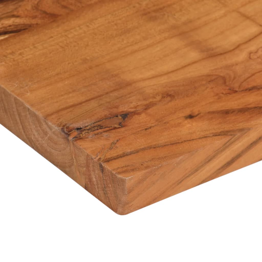 Stolna ploča 100x80x2,5 cm pravokutna od masivnog drva bagrema