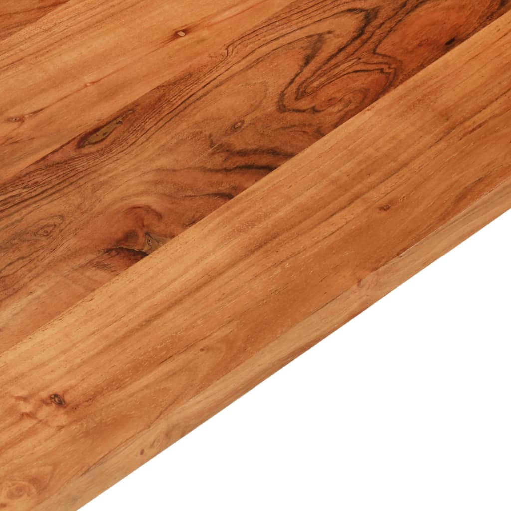 Stolna ploča 90x90x2,5 cm četvrtasta od masivnog drva bagrema