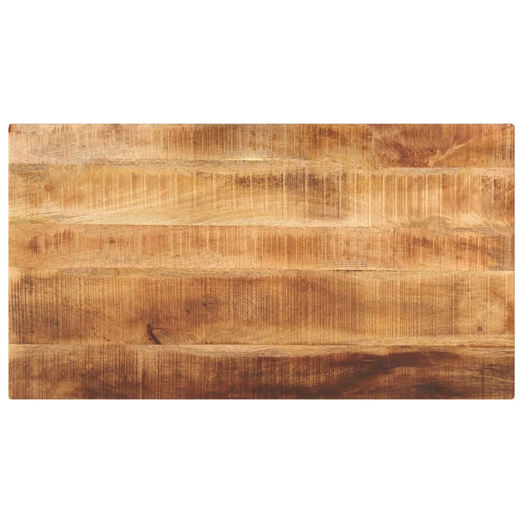 Stolna ploča 110x70x2,5 cm pravokutna masivno grubo drvo manga