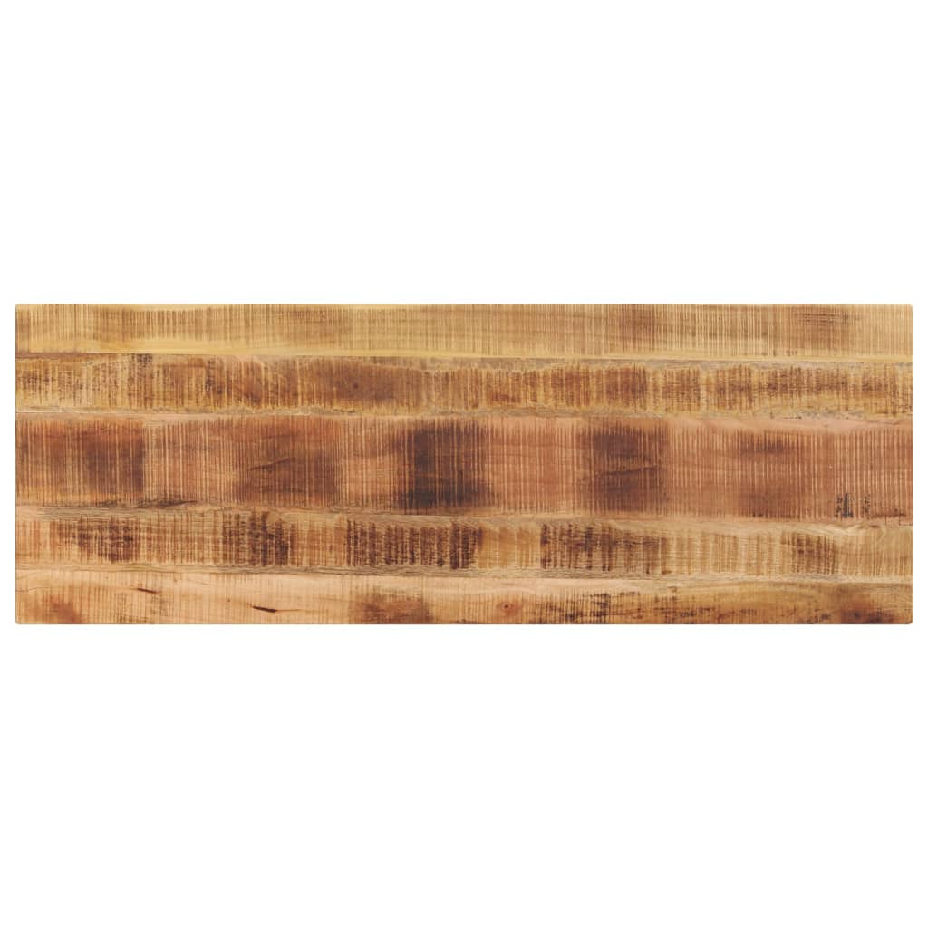 Ploča stola 140x50x3,8 cm pravokutna puna drvena gruba mango