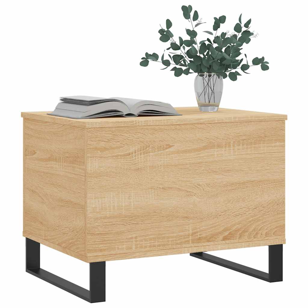Stolić za kavu boja hrasta 60 x 44,5 x 45 cm konstruirano drvo