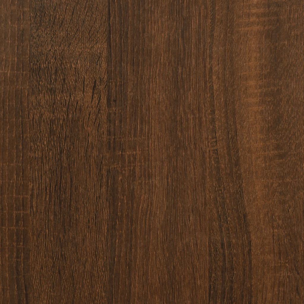 Stolić za kavu smeđa boja hrasta 100x49x40 cm konstruirano drvo