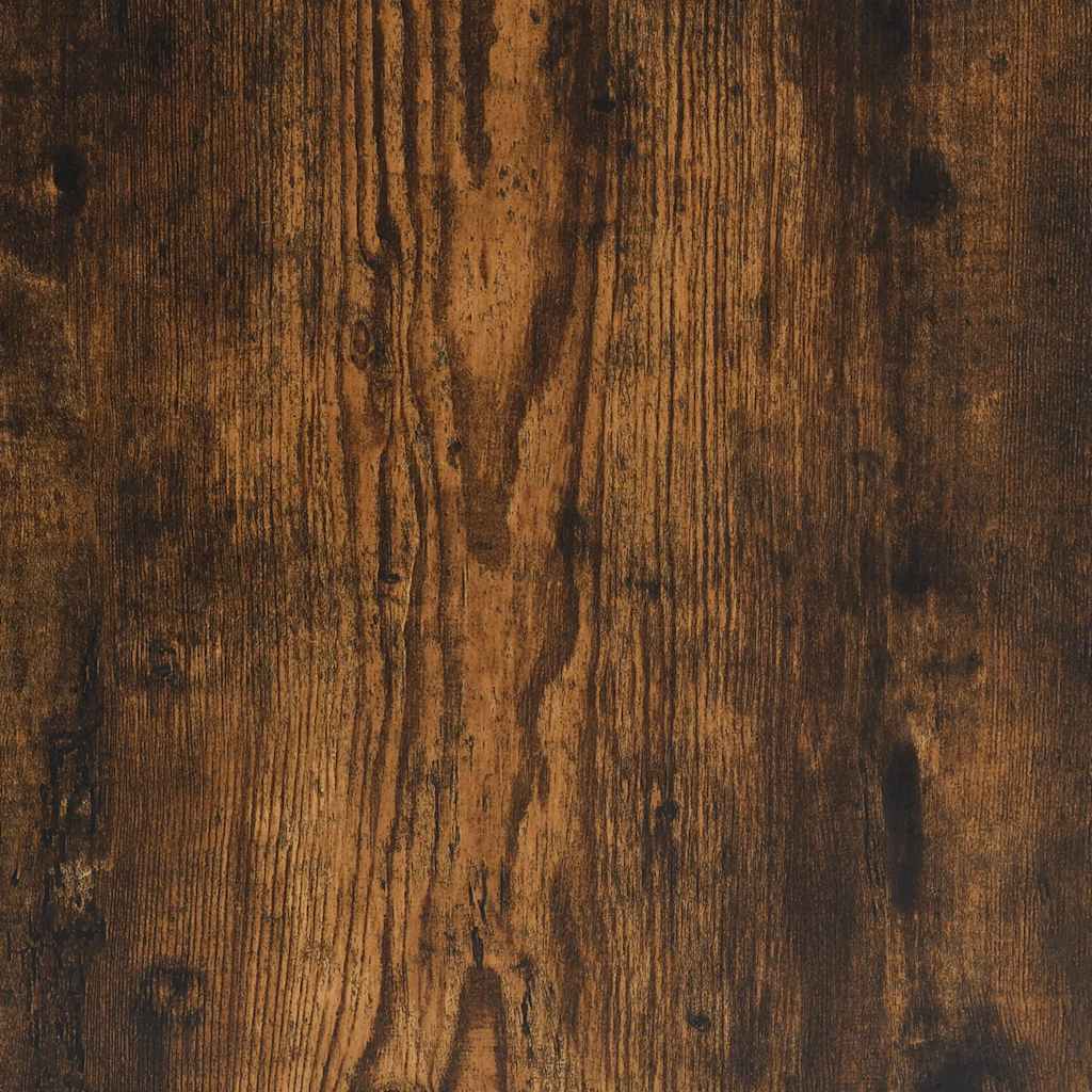 Komoda boja dimljenog hrasta 100 x 33 x 75 cm konstruirano drvo