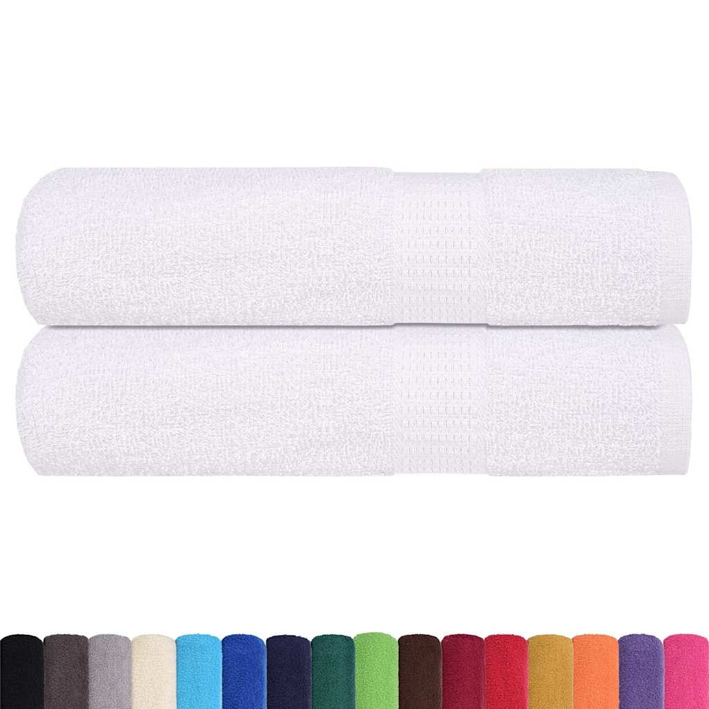 Ručnici za tuširanje FROGN 2 kom Bijeli 70x140 cm 360 g/m²