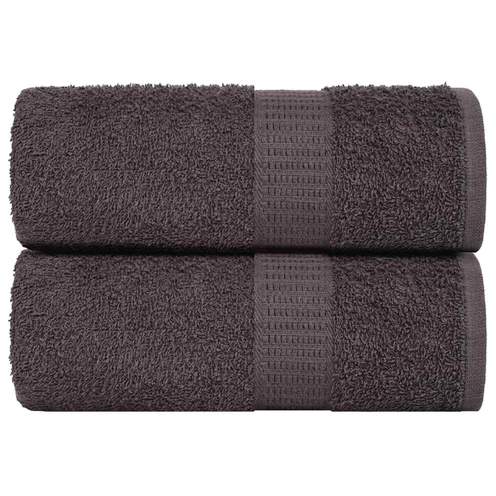 Ručnici za goste FROGN 2 kom. Antracit 30x50 cm 360 g/m²