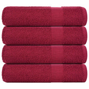 Ručnici za ruke FROGN 4 kom. Bordo 50x100 cm 360 g/m²