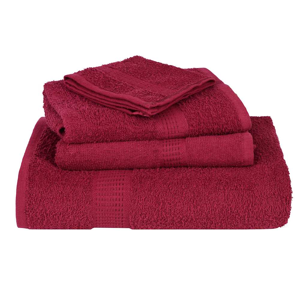 Ručnici za ruke FROGN 4 kom. Bordo 50x100 cm 360 g/m²