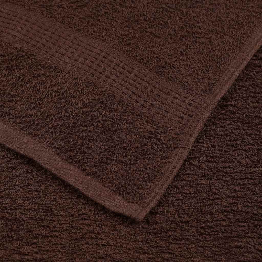 Ručnici za kupanje FROGN 4 kom smeđi 100x150 cm 360 g/m²