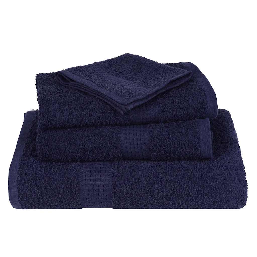 Ručnici za goste FROGN 10 kom. tamnoplave boje 30x50 cm 360 g/m²