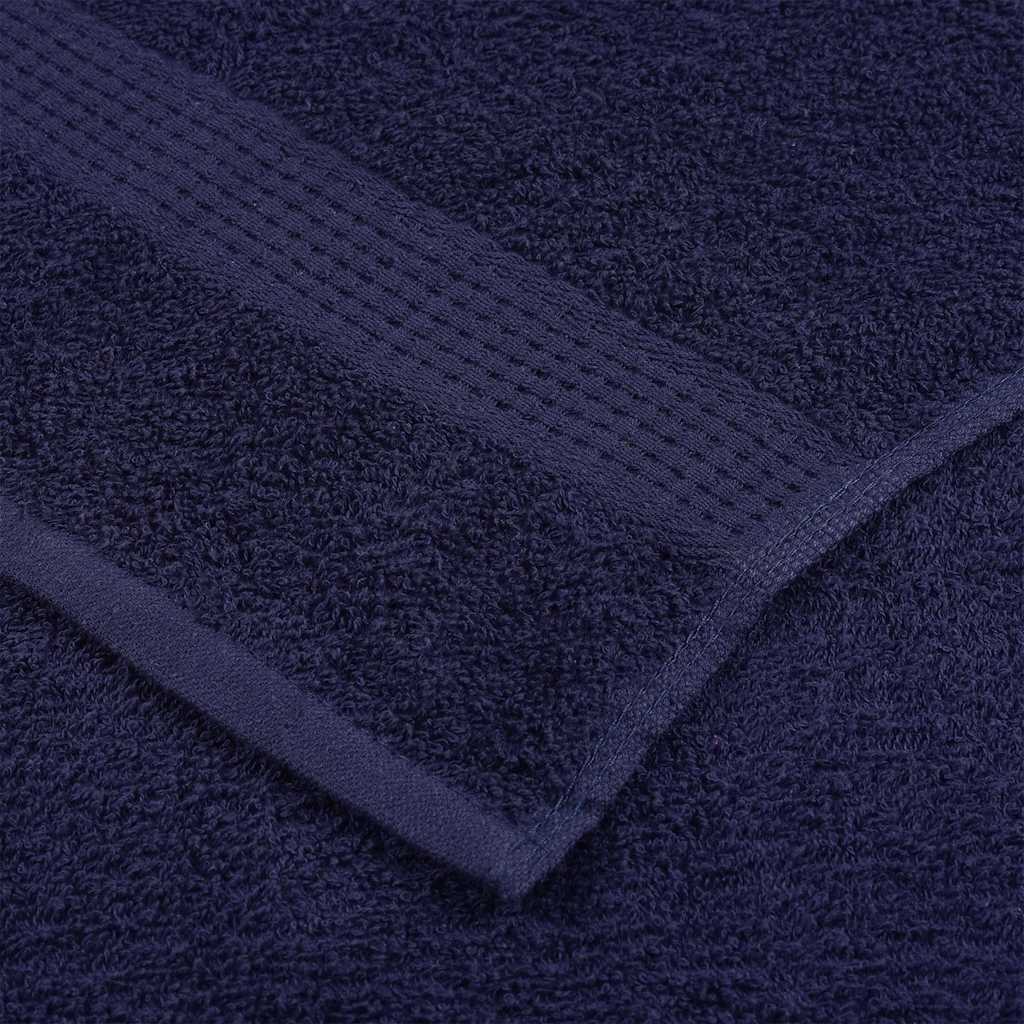 Ručnici za saunu FROGN 10 kom tamnoplave boje 80x200 cm 360 g/m²