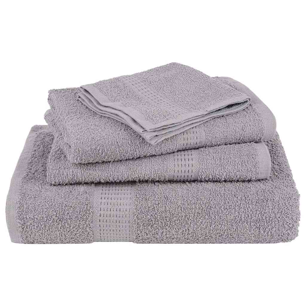 Ručnici za tuširanje FROGN 2 kom. sive 70x140 cm 360 g/m²