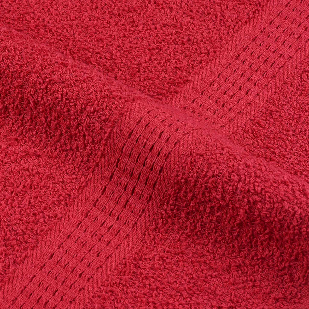 Ručnici za kupanje ŽABA 2 kom. Crveni 100x150 cm 360 g/m²