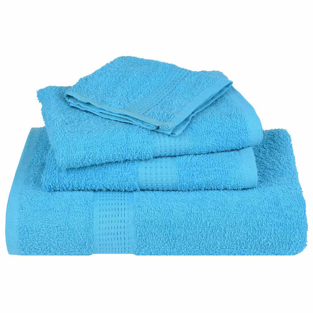 Ručnici za pranje FROGN 10 kom. tirkizne 30x30 cm 360 g/m²
