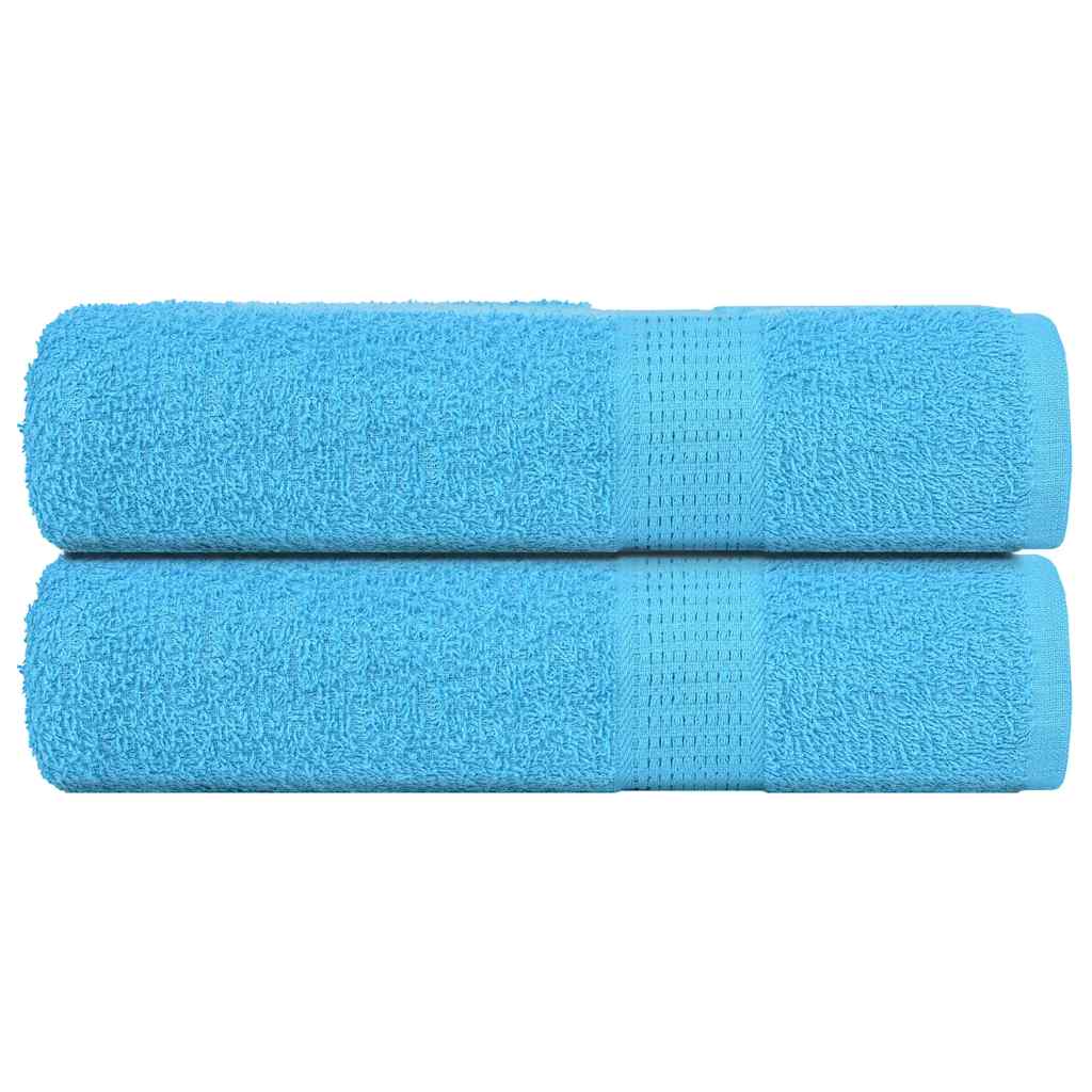 Ručnici za ruke FROGN 2 kom. tirkizni 50x100 cm 360 g/m²