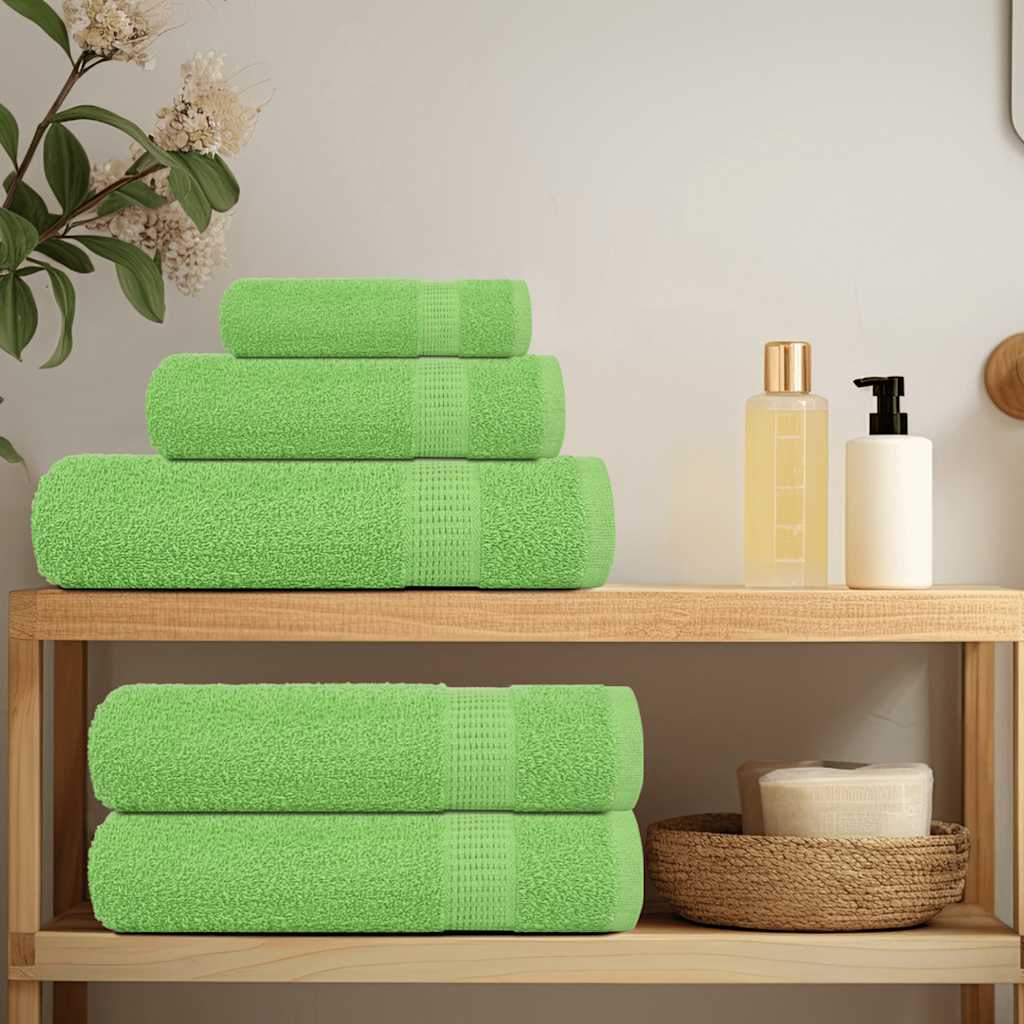 Ručnici za pranje FROGN 4 kom. jabukasto zelene 30x30 cm 360 g/m²
