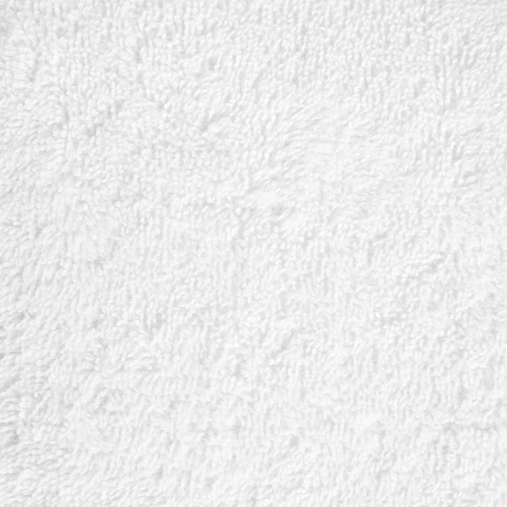 Premium ručnici za goste SOLUND 4 kom. Bijeli 30x50 cm 600 g/m²