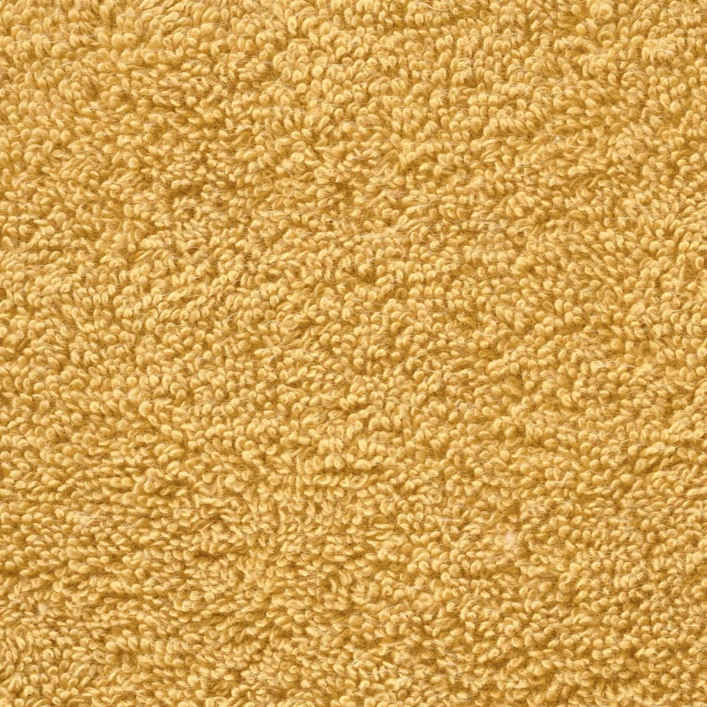 Premium ručnici za goste SOLUND 4 kom. zlatne boje 30x50 cm 600 g/m²
