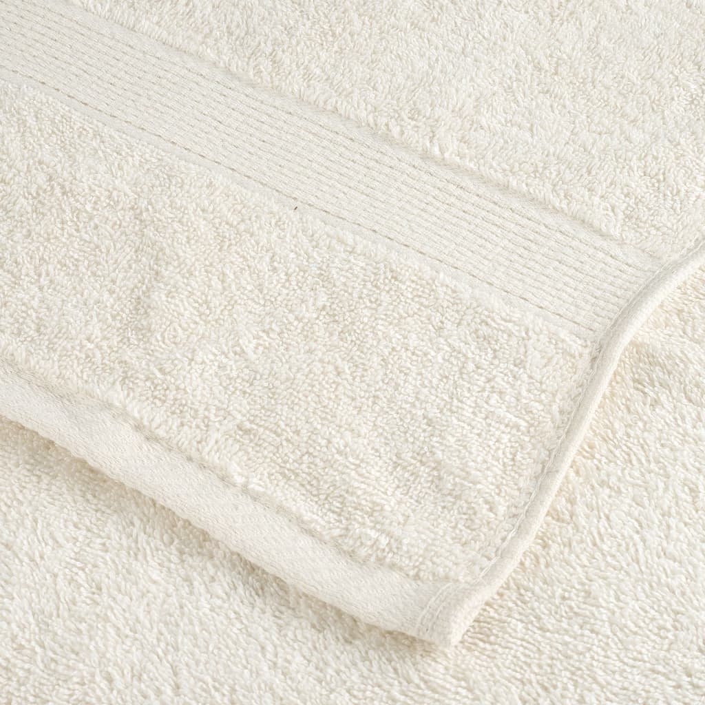 Premium ručnici za pranje SOLUND 4 kom. krem 30x30 cm 600 g/m²