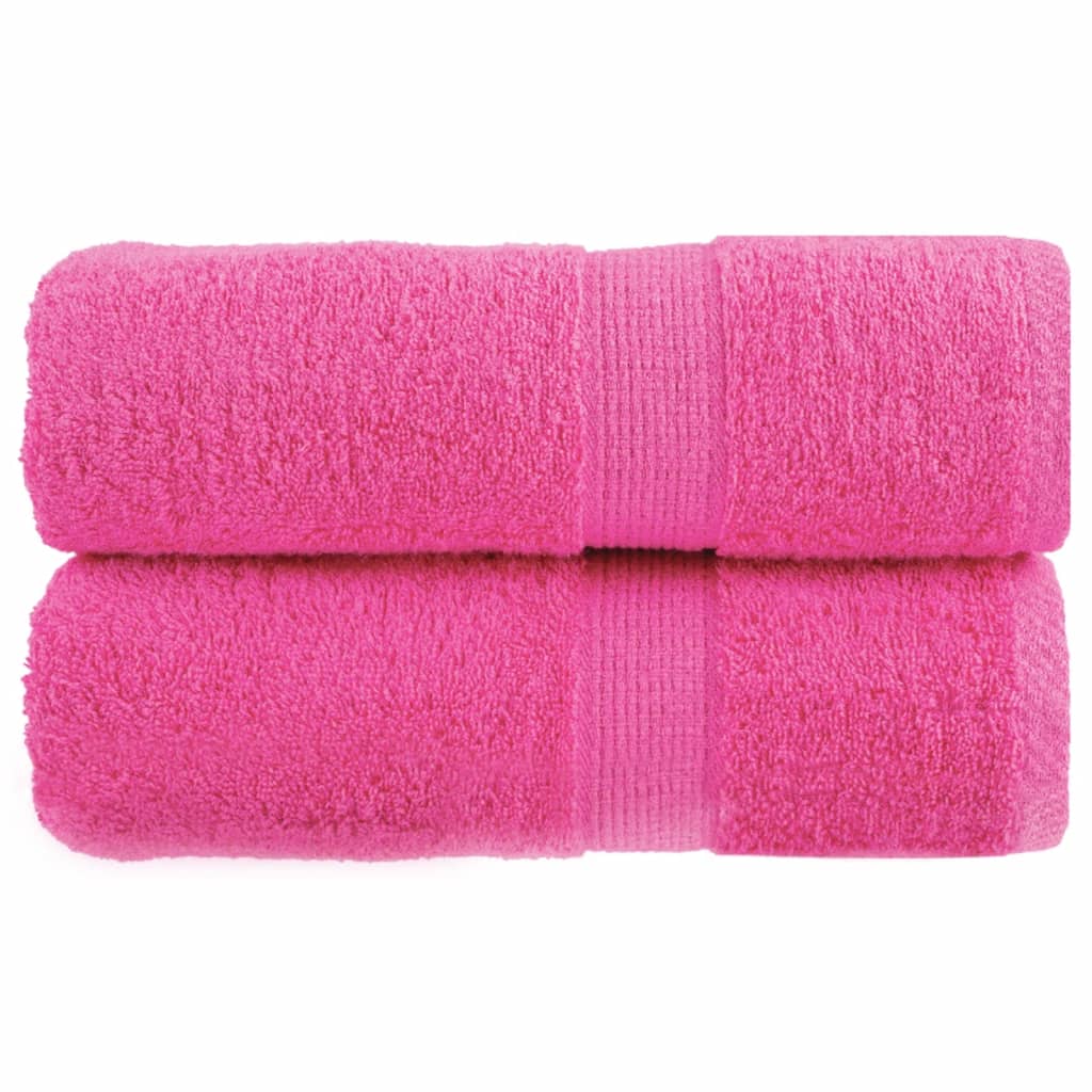 Premium ručnici za pranje SOLUND 2 kom. ružičaste 30x30 cm 600 g/m²