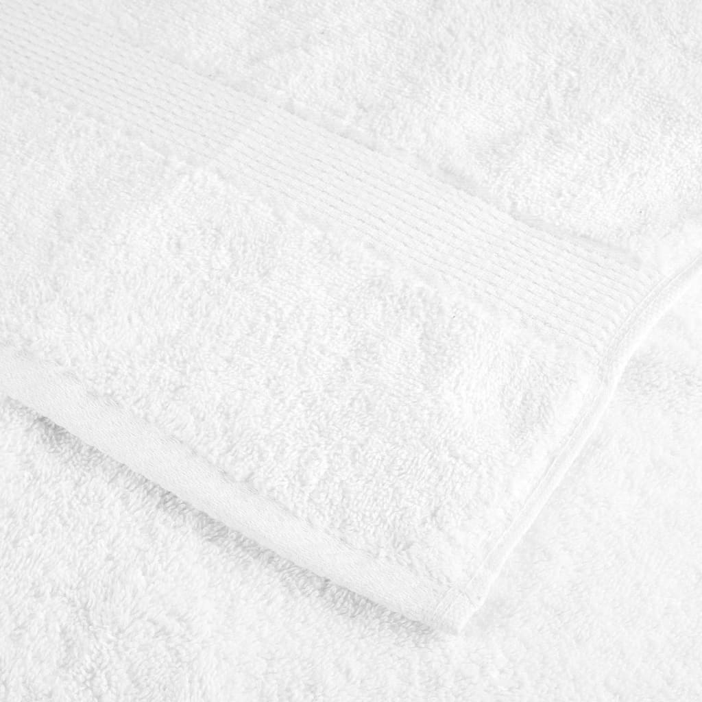 8-dijelni vrhunski set ručnika SOLUND bijeli 600 gsm