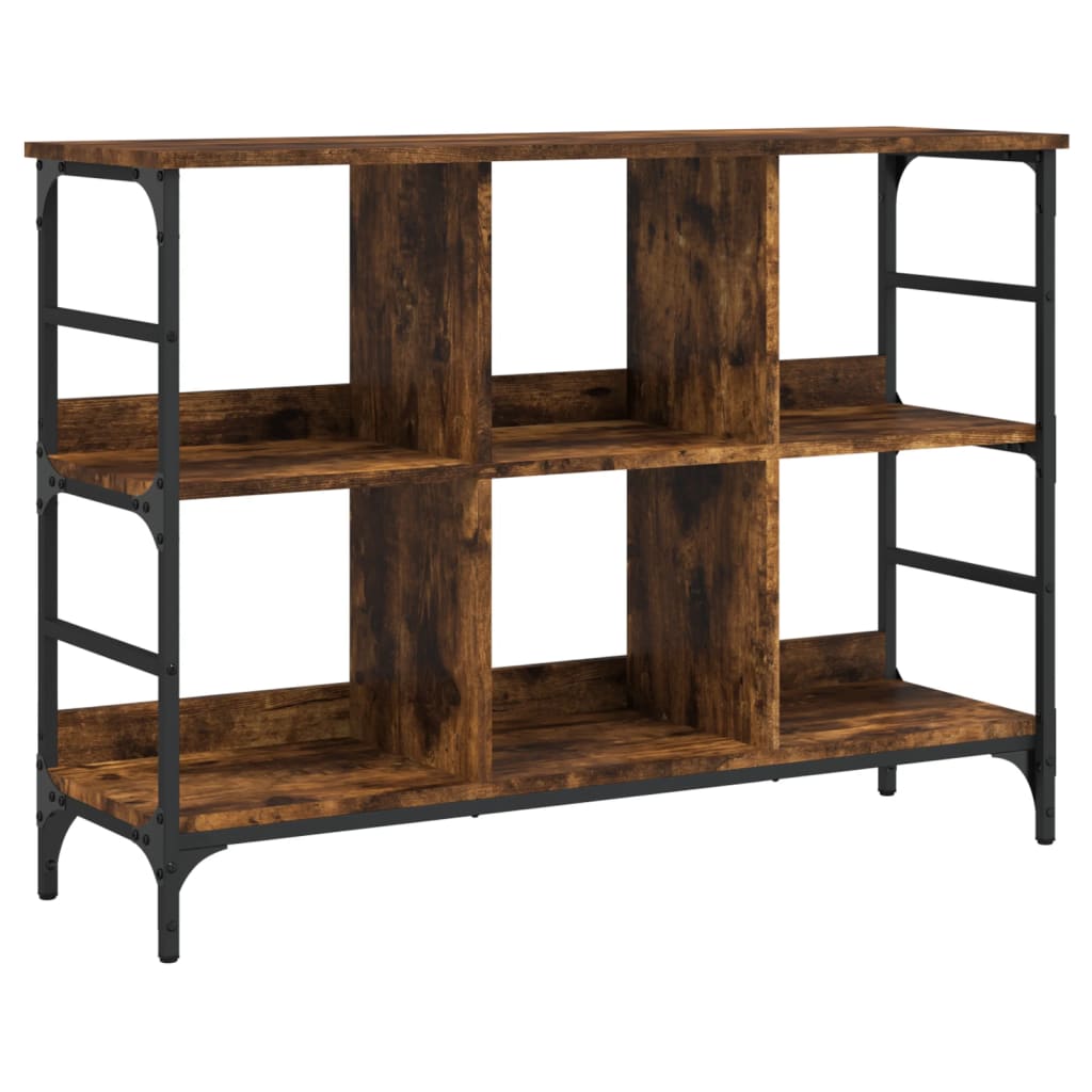 Komoda boja dimljenog hrasta 102x32x73,5 cm konstruirano drvo