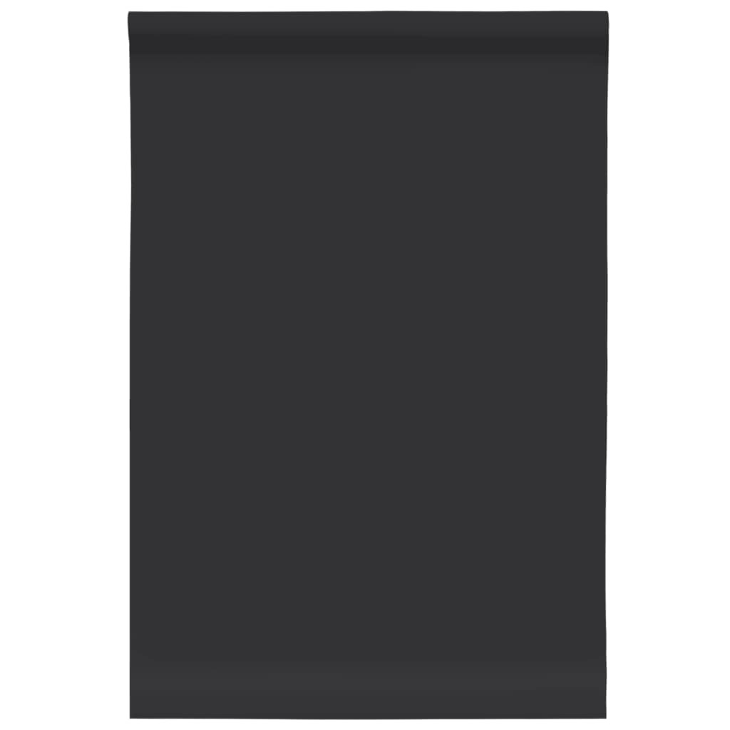 Naljepnice za namještaj samoljepljive mat crne 90x500 cm PVC