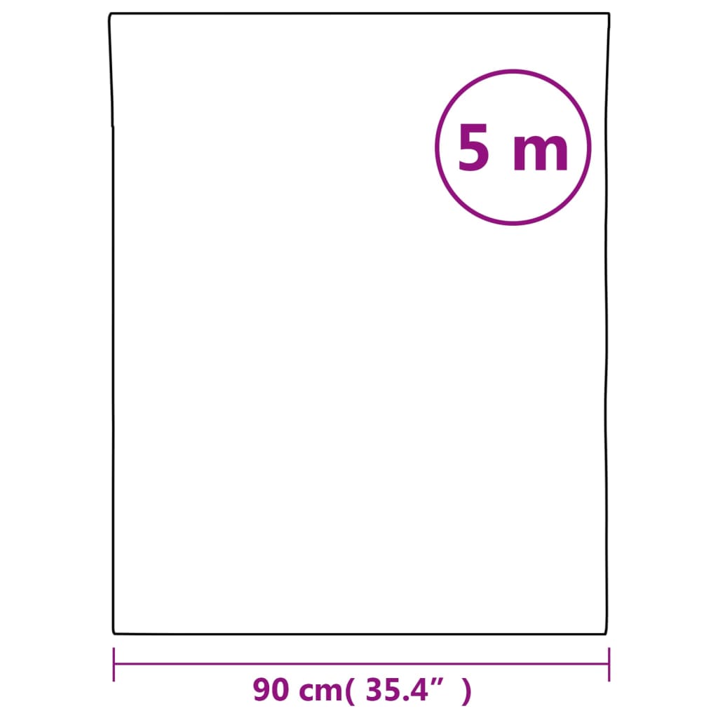 Naljepnice za namještaj samoljepljive mat crne 90x500 cm PVC