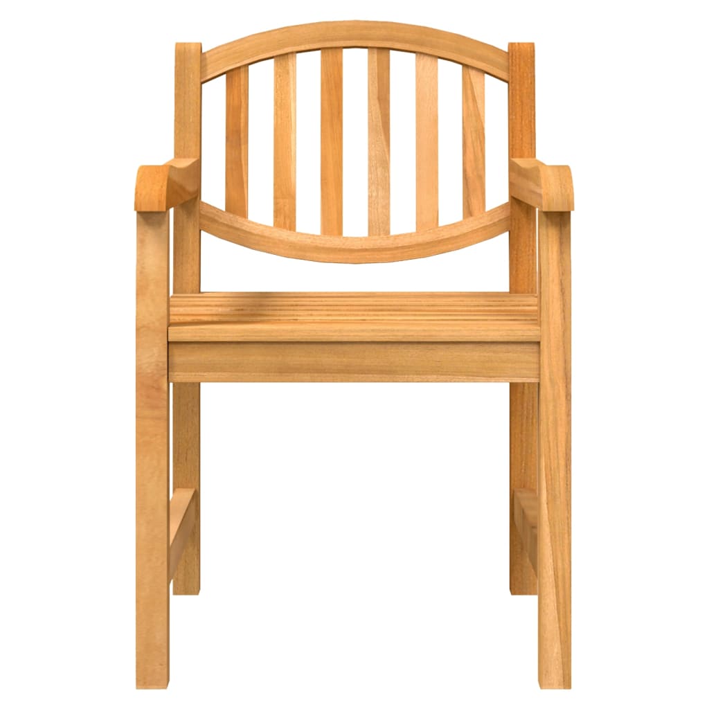 Vrtne stolice 6 kom 58 x 59 x 88 cm od masivne tikovine