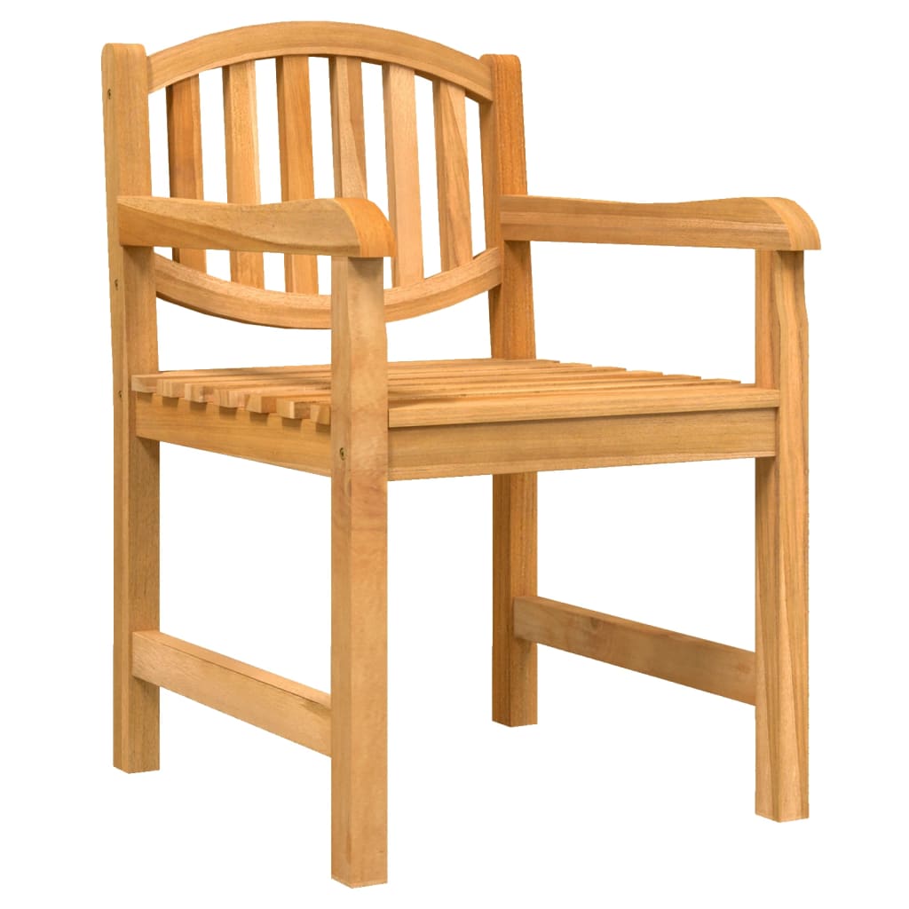 Vrtne stolice 8 kom 58 x 59 x 88 cm od masivne tikovine