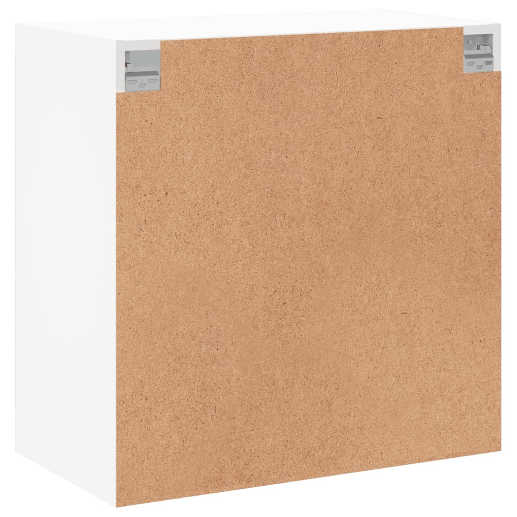 Zidni ormarić sa staklenim vratima bijeli 68 x 37 x 68,5 cm