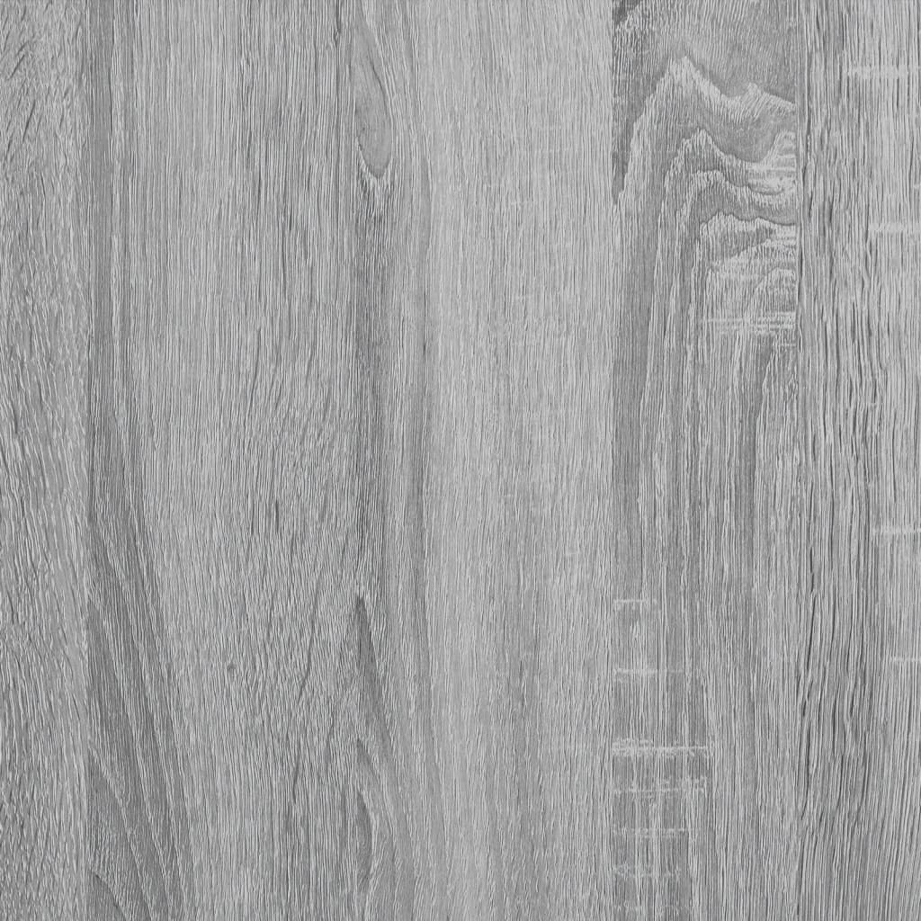 Zidni ormarić sa staklenim vratima boja hrasta 102 x 37 x 35 cm