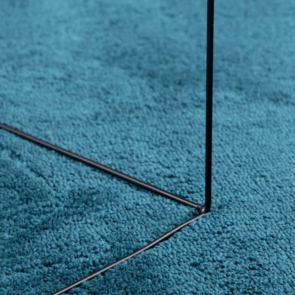 Tepih OVIEDO kratkih vlakana tirkizni 100x200 cm