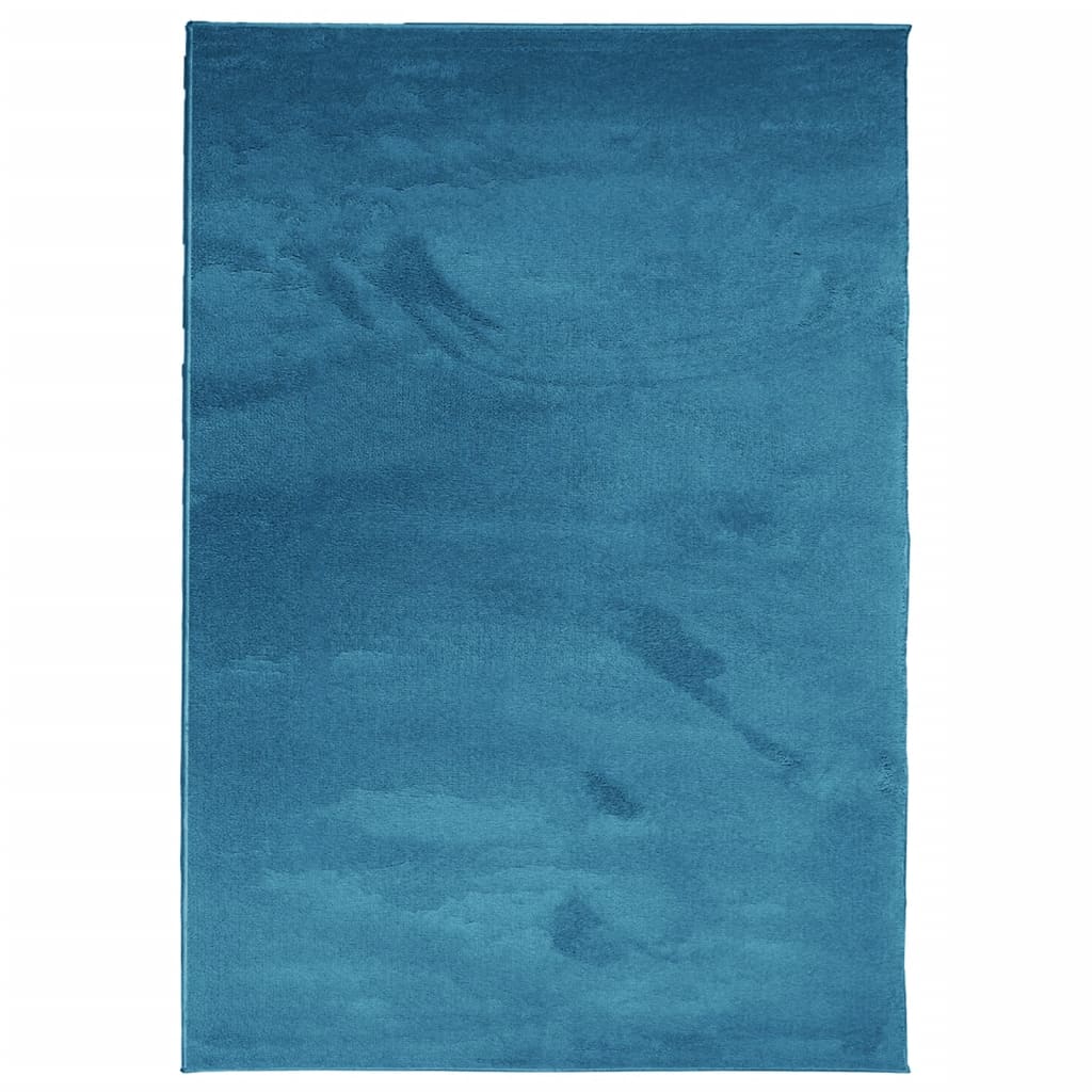 Tepih OVIEDO kratkih vlakana tirkizni 200x280 cm