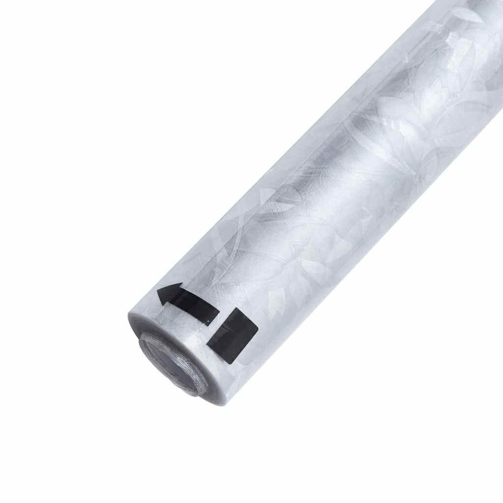 Prozorske folije 4 kom matirane s uzorkom cvijeta PVC