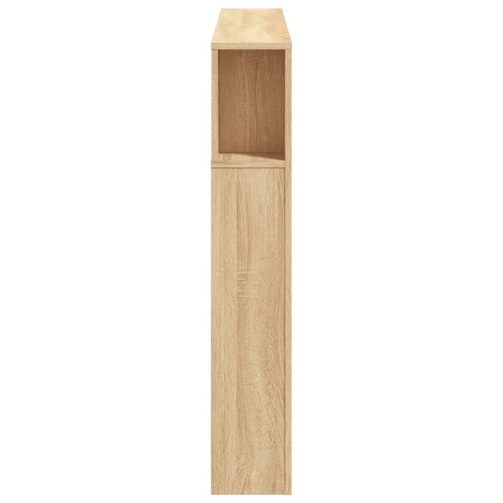 LED uzglavlje boja hrasta sonome 140x18,5x103,5 cm