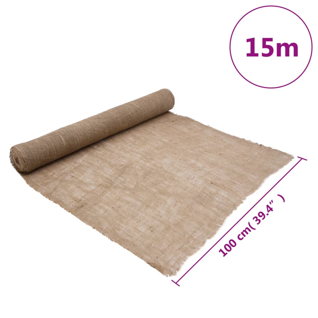 Juta u roli 1x15 m 100% juta 200 g/m²