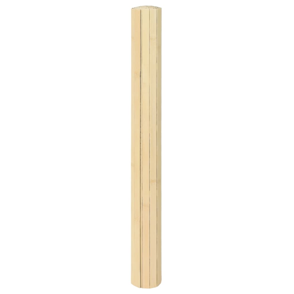 Tepih pravokutni svijetli prirodni 70 x 500 cm od bambusa