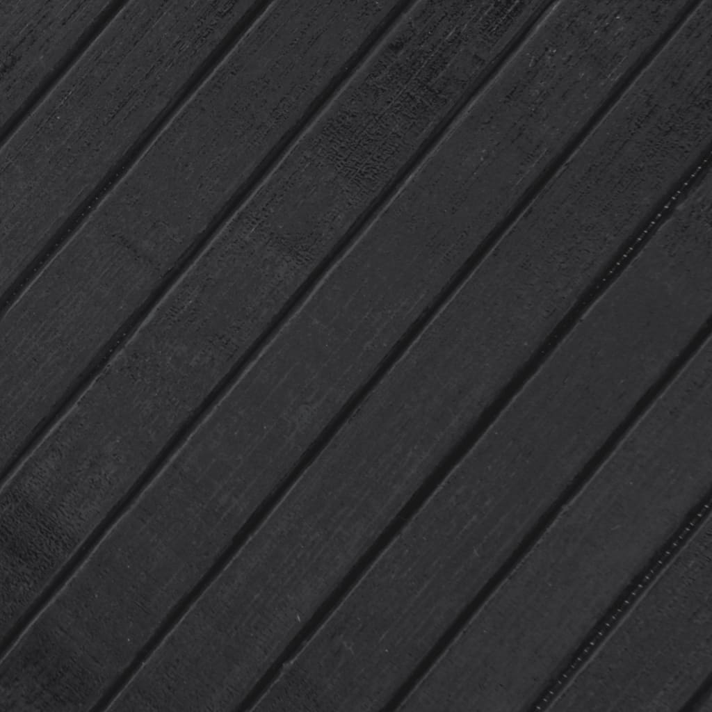 Tepih pravokutni sivi 80 x 300 cm od bambusa