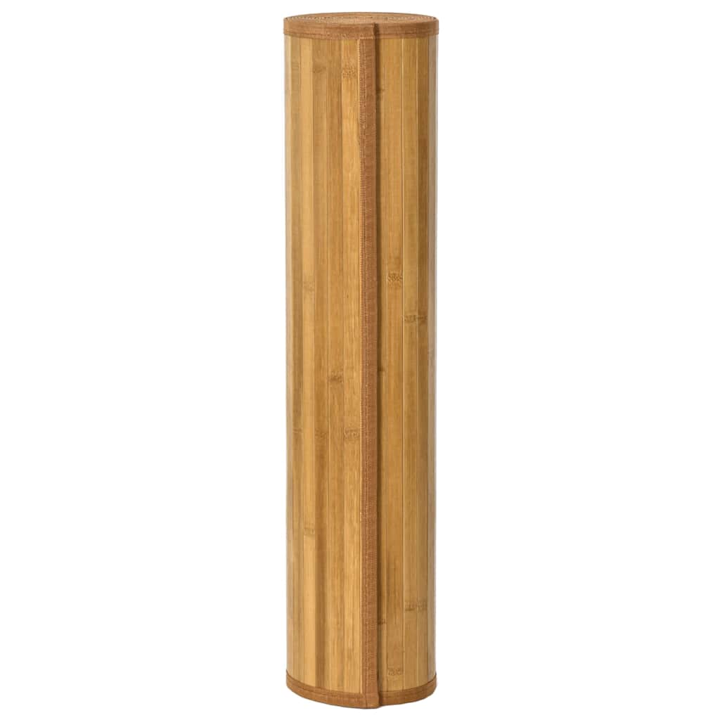 Tepih pravokutni prirodni 60 x 200 cm od bambusa